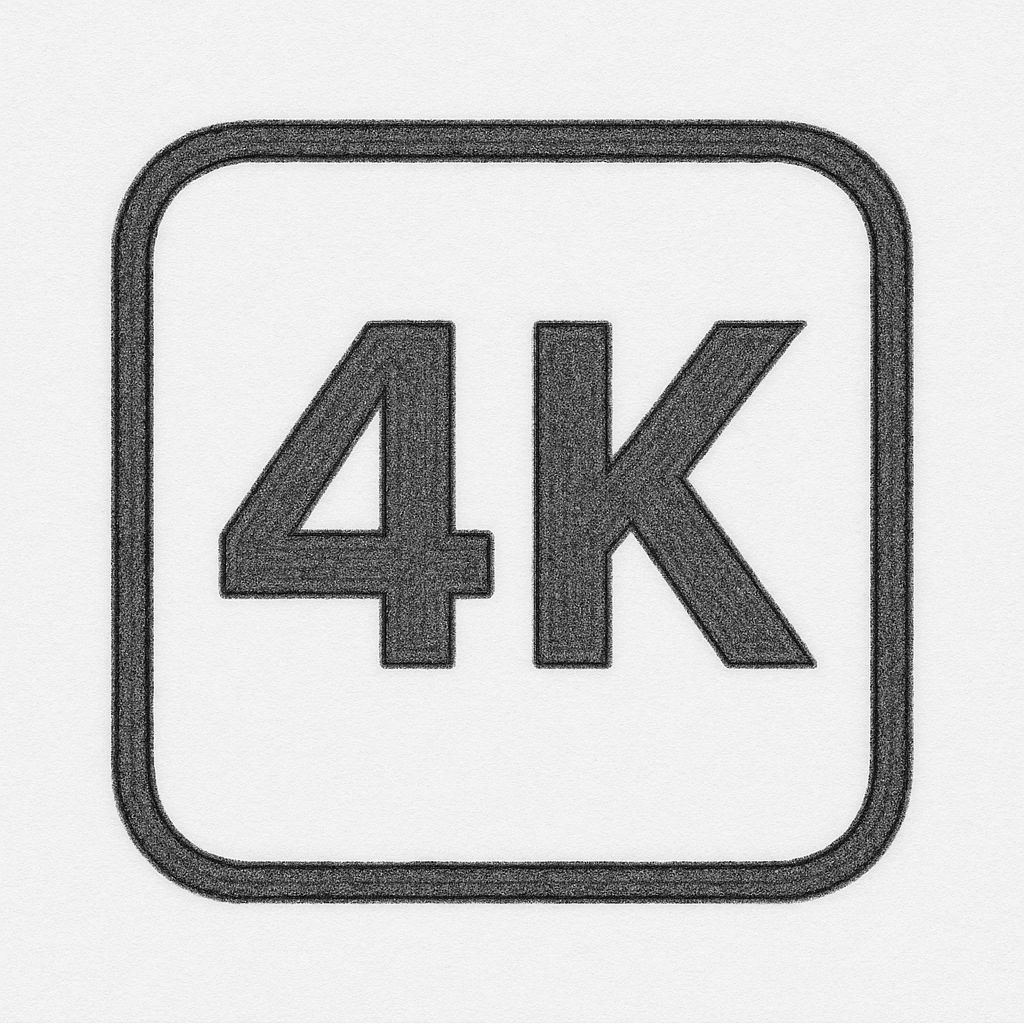 Ordlista: 4K videoupplösning